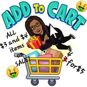 🤑$3 and $4 items Sale! 4 for $5!🤑